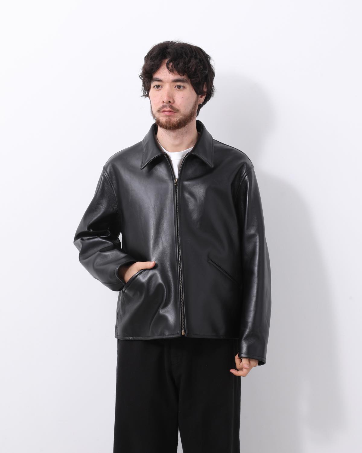 LEATHER SPORTS JACKET
