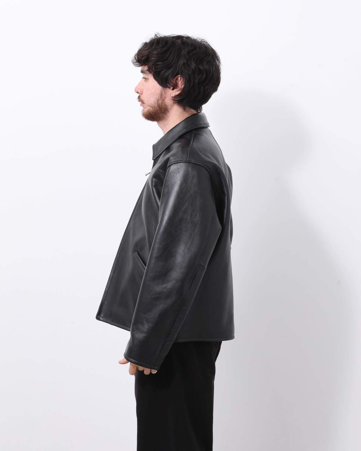 LEATHER SPORTS JACKET