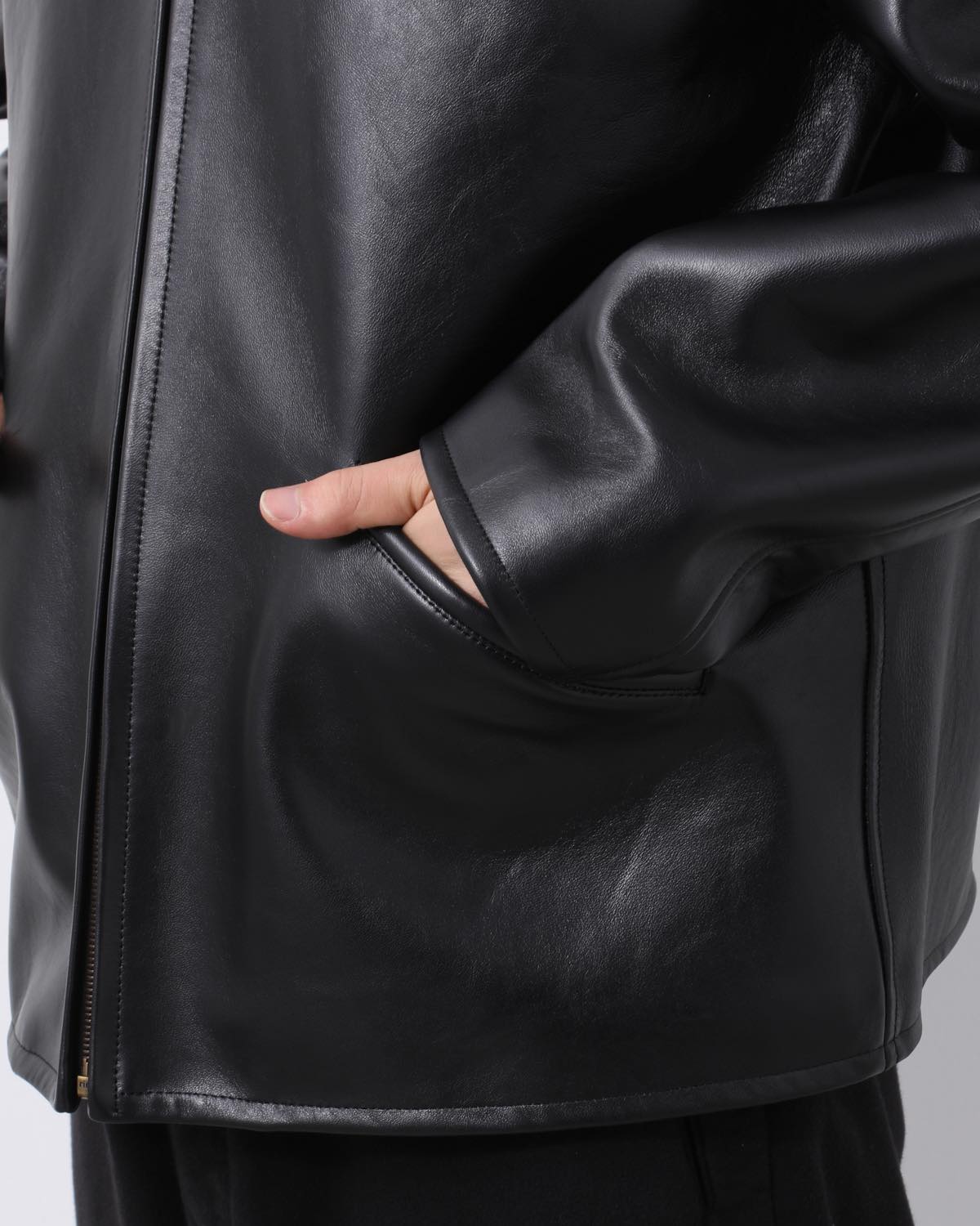LEATHER SPORTS JACKET