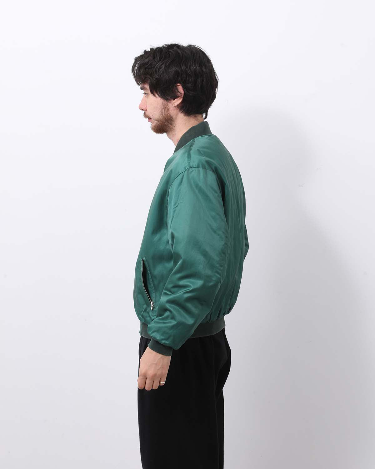 VINTAGE SILK VISCOSE TOUR JACKET