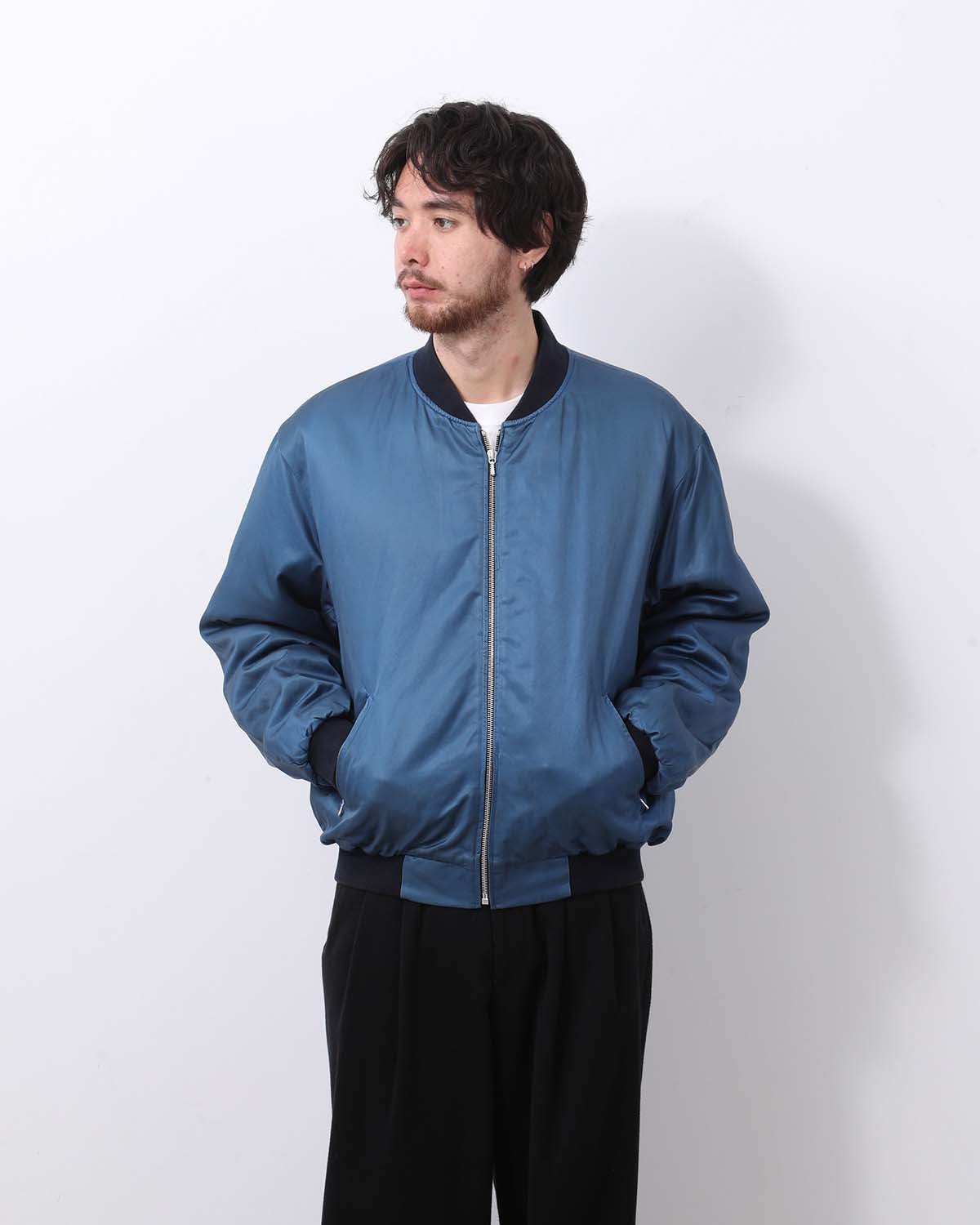 VINTAGE SILK VISCOSE TOUR JACKET