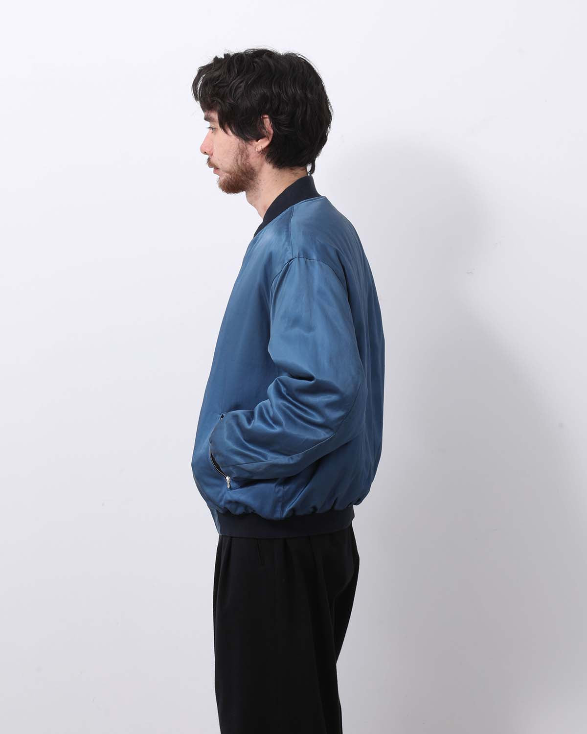 VINTAGE SILK VISCOSE TOUR JACKET