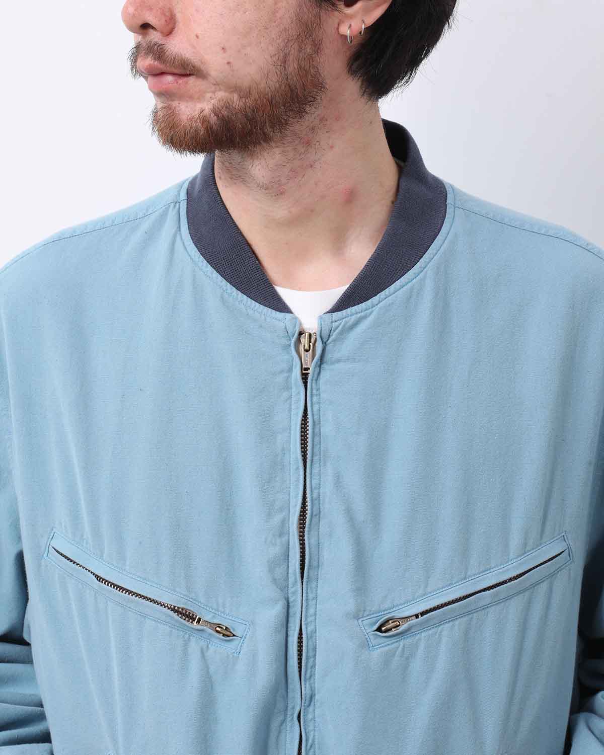 VINTAGE SILK COTTON TEST PILOT MODEL JACKET