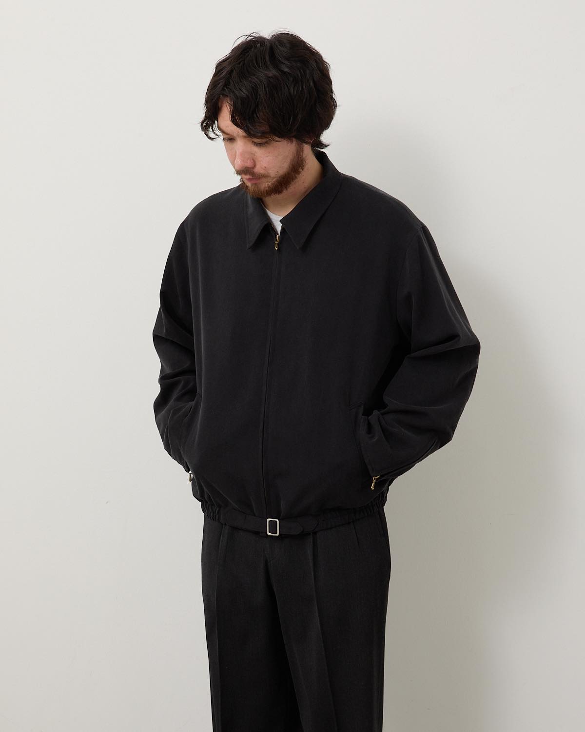 WASHED SILK SOUVENIR JACKET