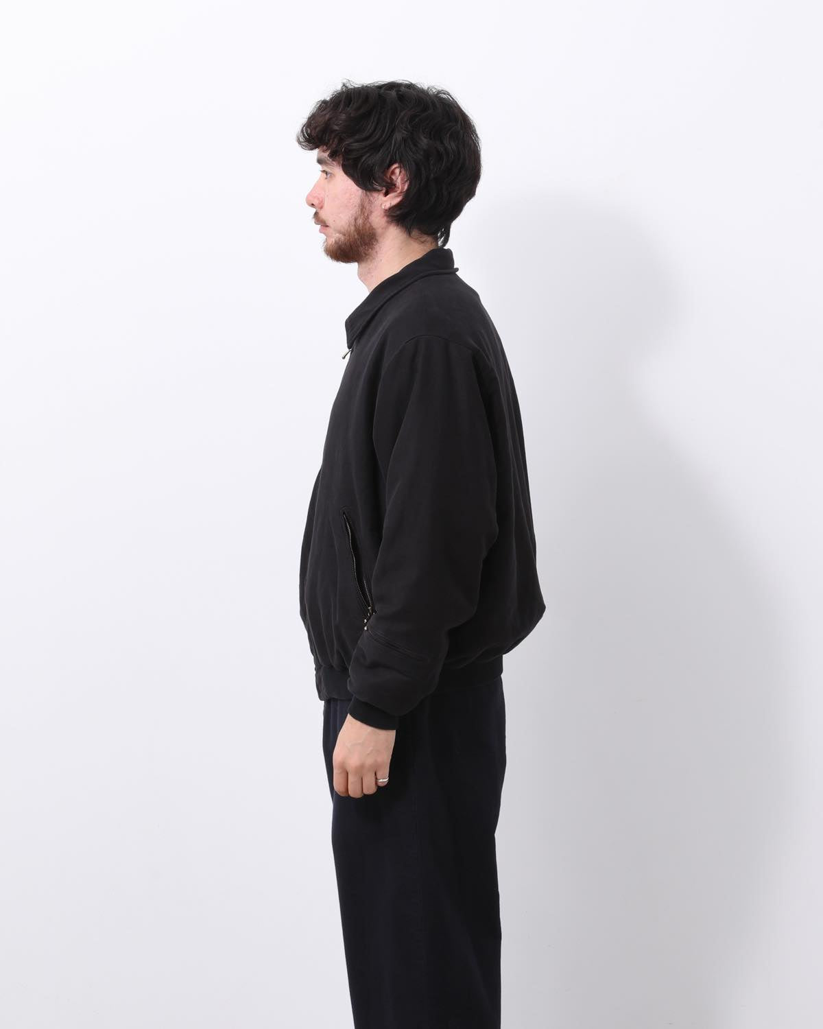 VINTAGE COTTON SILK MOLESKIN JACKET