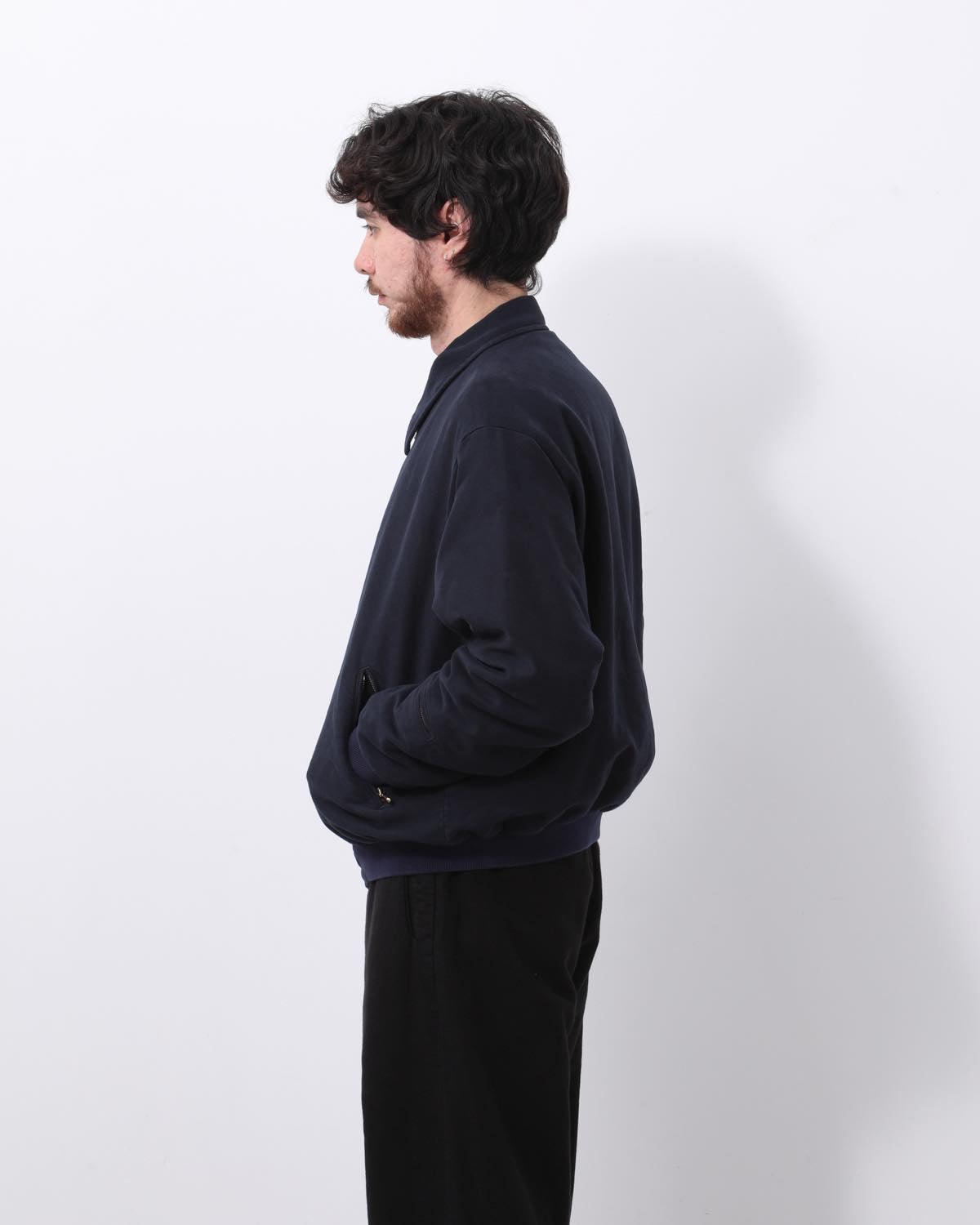 VINTAGE COTTON SILK MOLESKIN JACKET