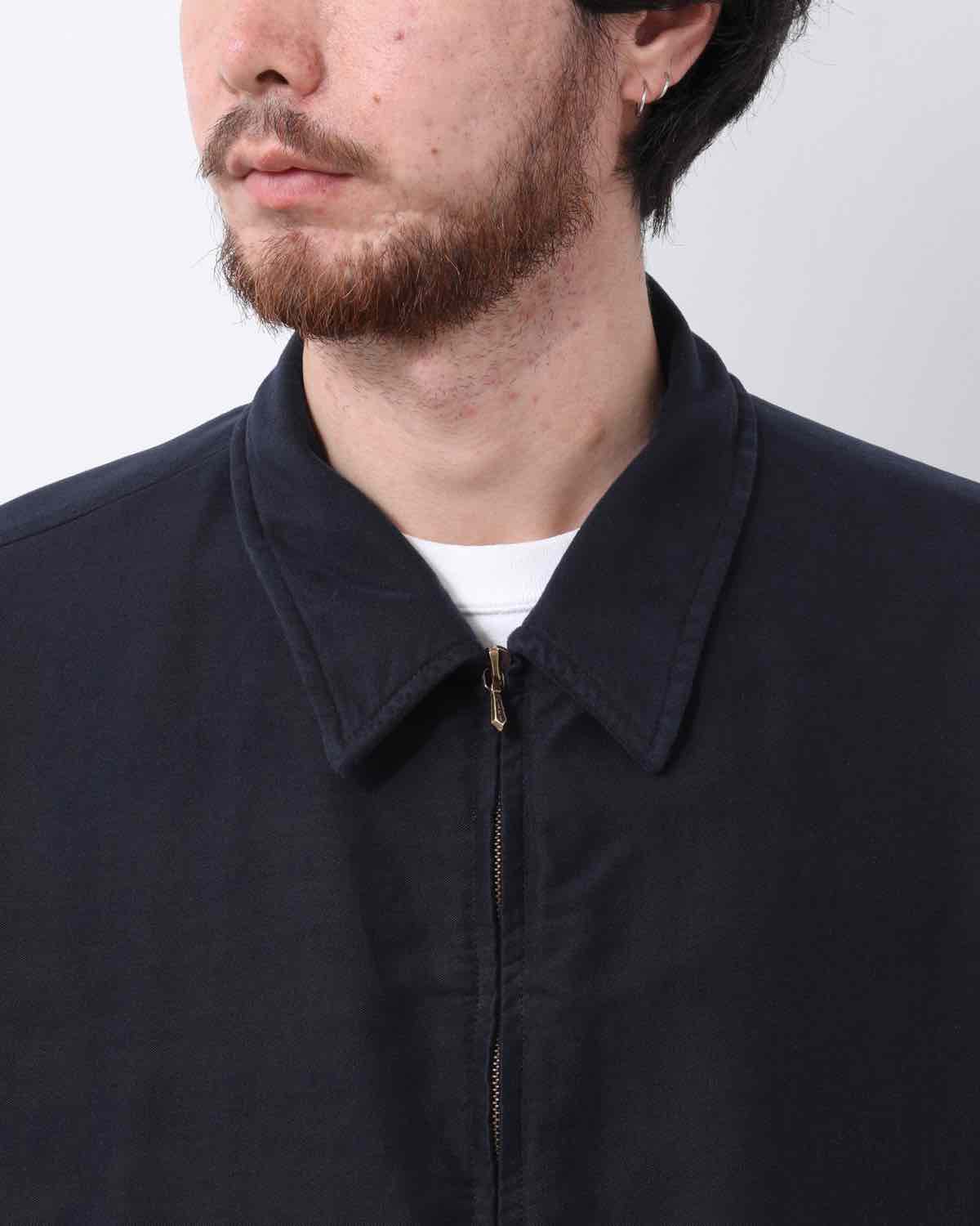 VINTAGE COTTON SILK MOLESKIN JACKET