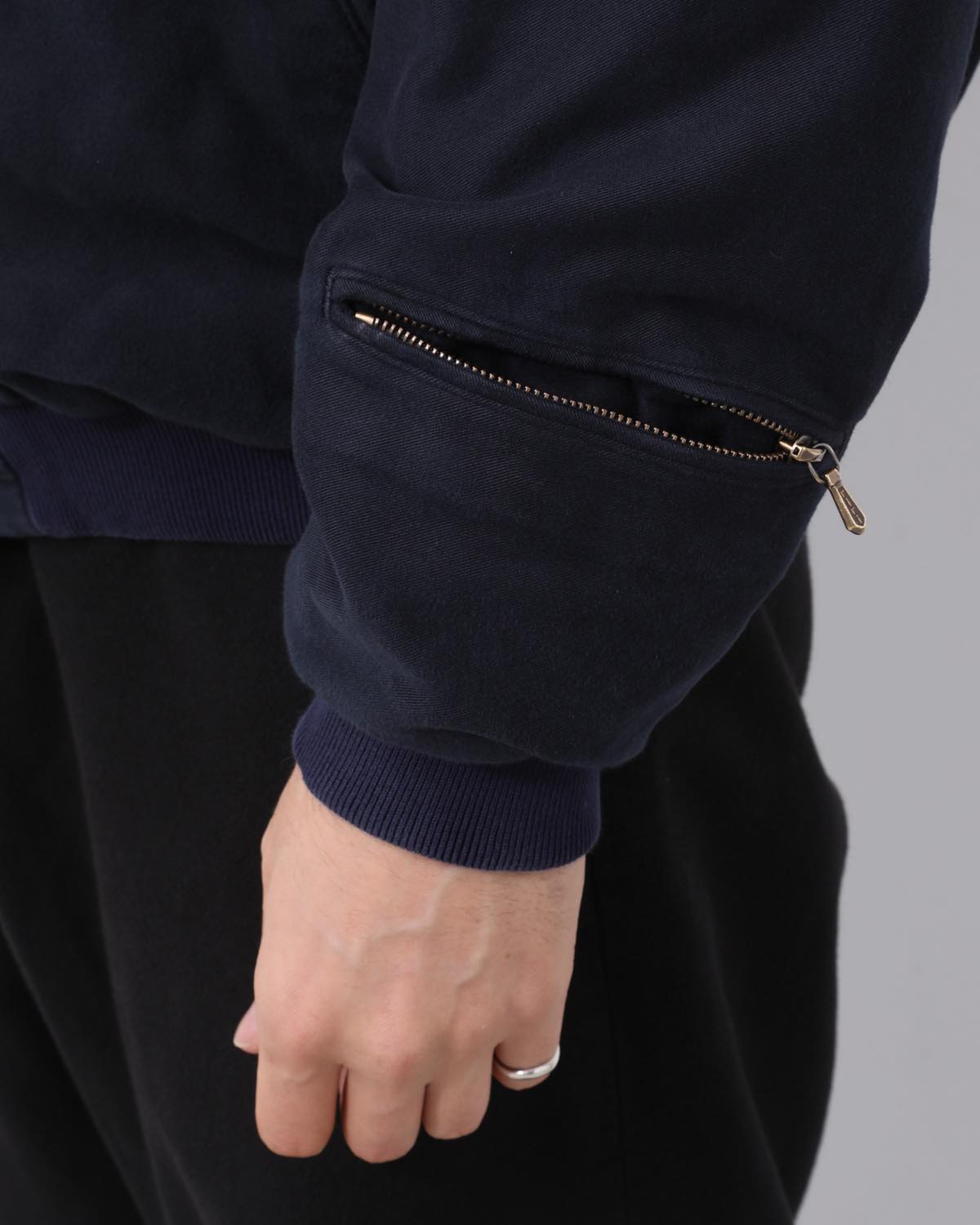 VINTAGE COTTON SILK MOLESKIN JACKET