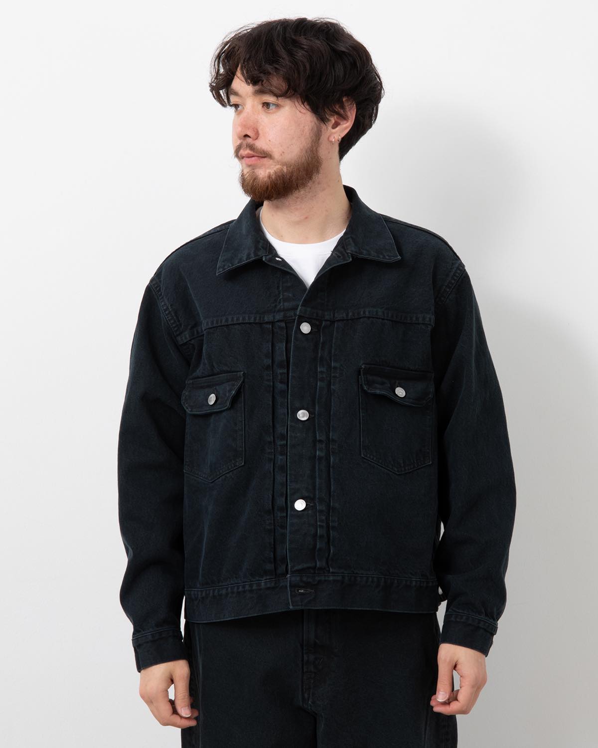 2ND TYPE BLACK DENIM JACKET