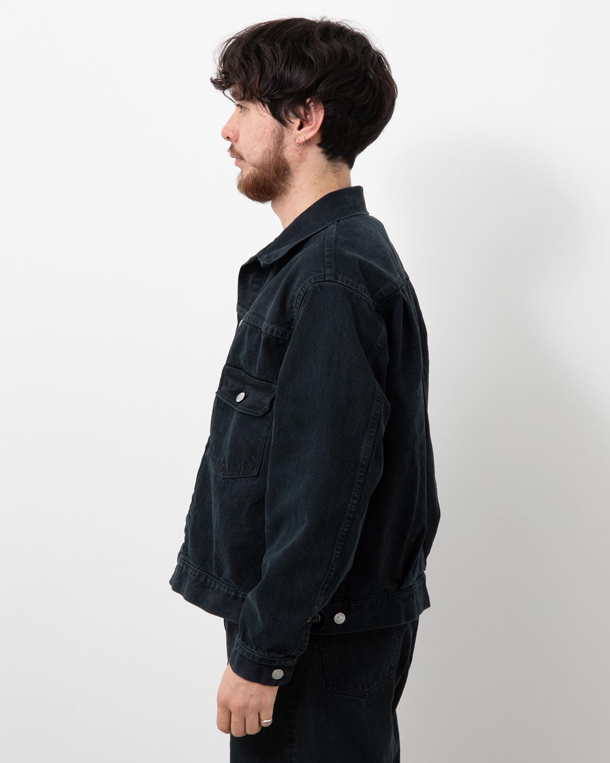 2ND TYPE BLACK DENIM JACKET