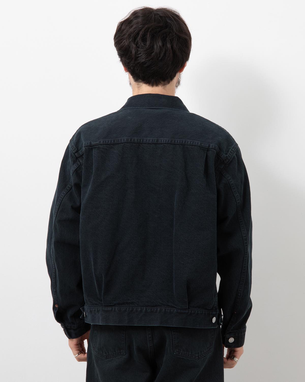 2ND TYPE BLACK DENIM JACKET