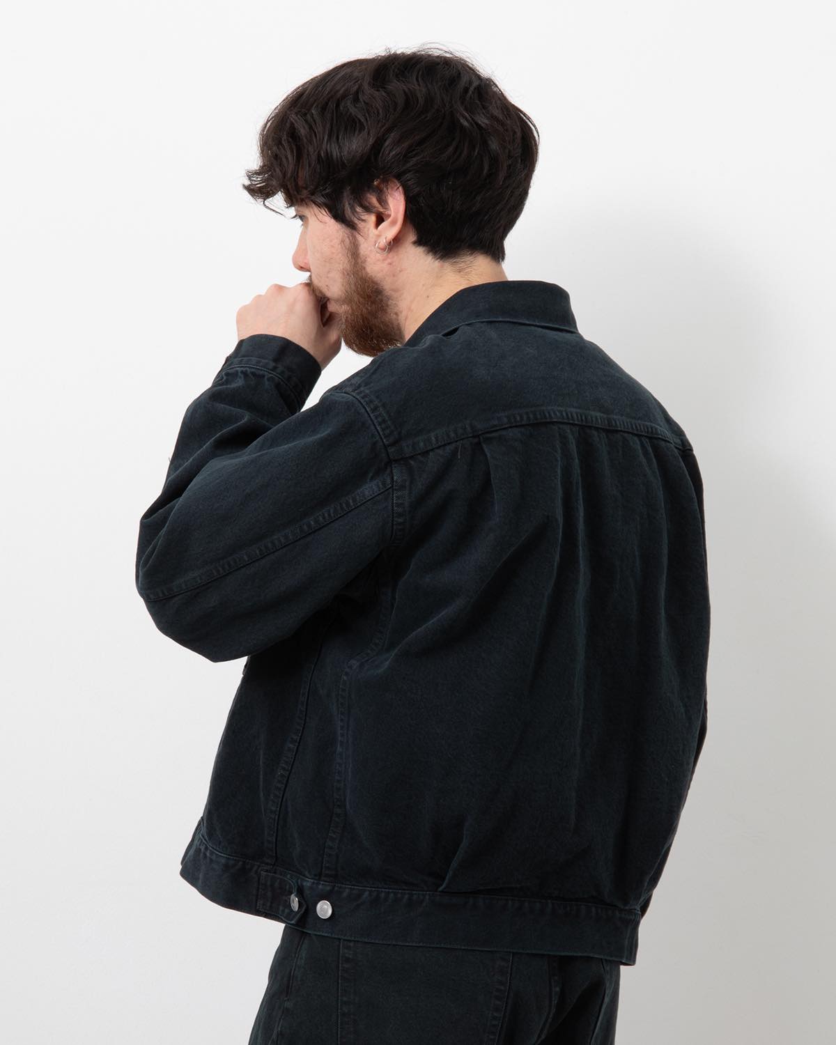 2ND TYPE BLACK DENIM JACKET