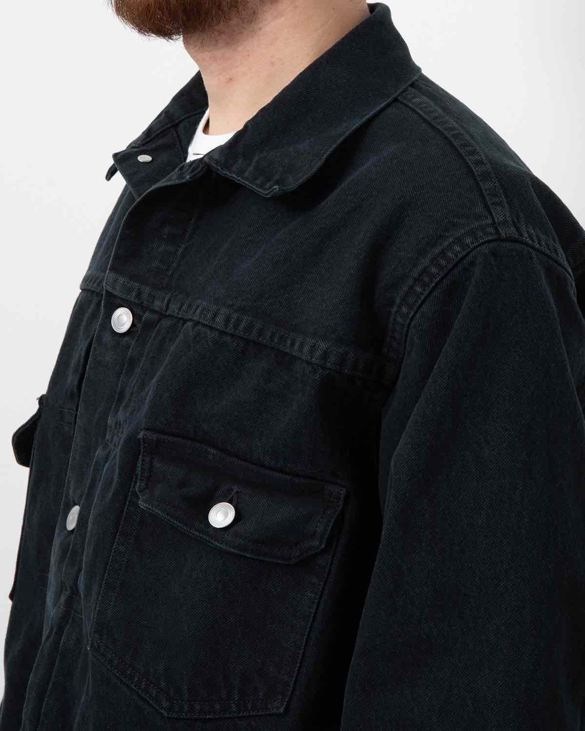 2ND TYPE BLACK DENIM JACKET