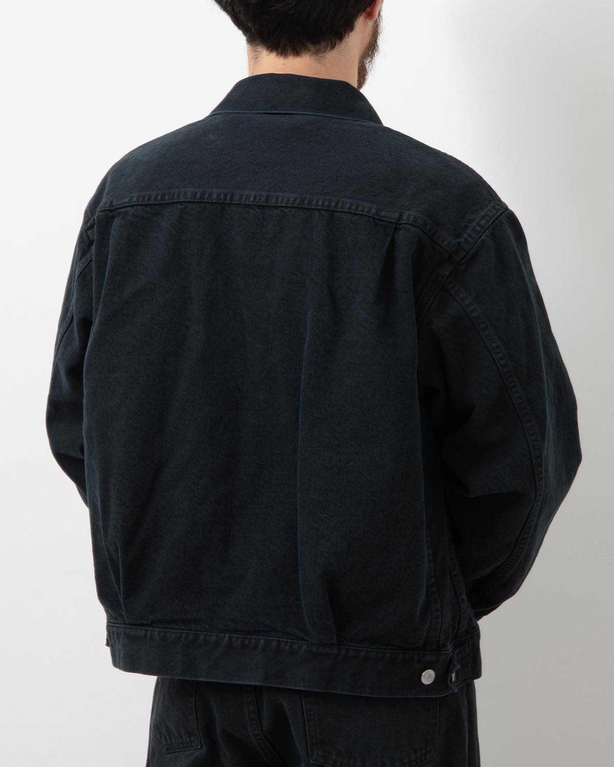 2ND TYPE BLACK DENIM JACKET