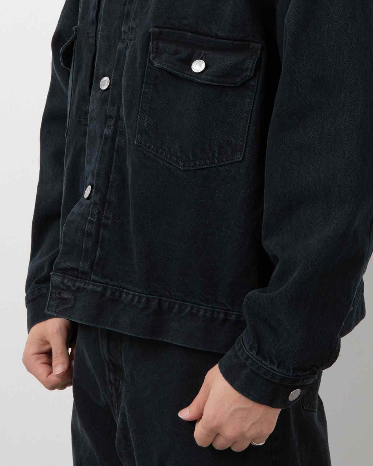 2ND TYPE BLACK DENIM JACKET