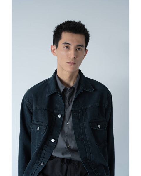 2ND TYPE BLACK DENIM JACKET – COVERCHORD