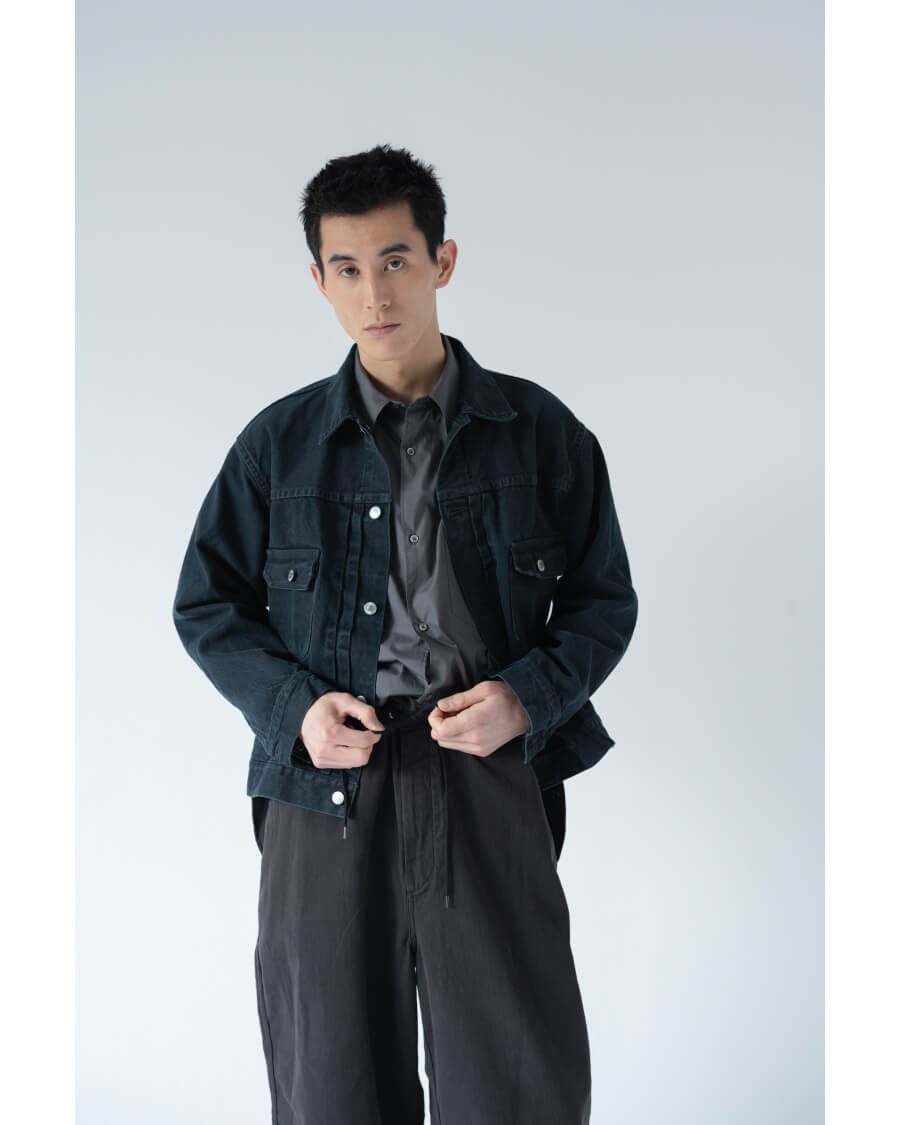 2ND TYPE BLACK DENIM JACKET