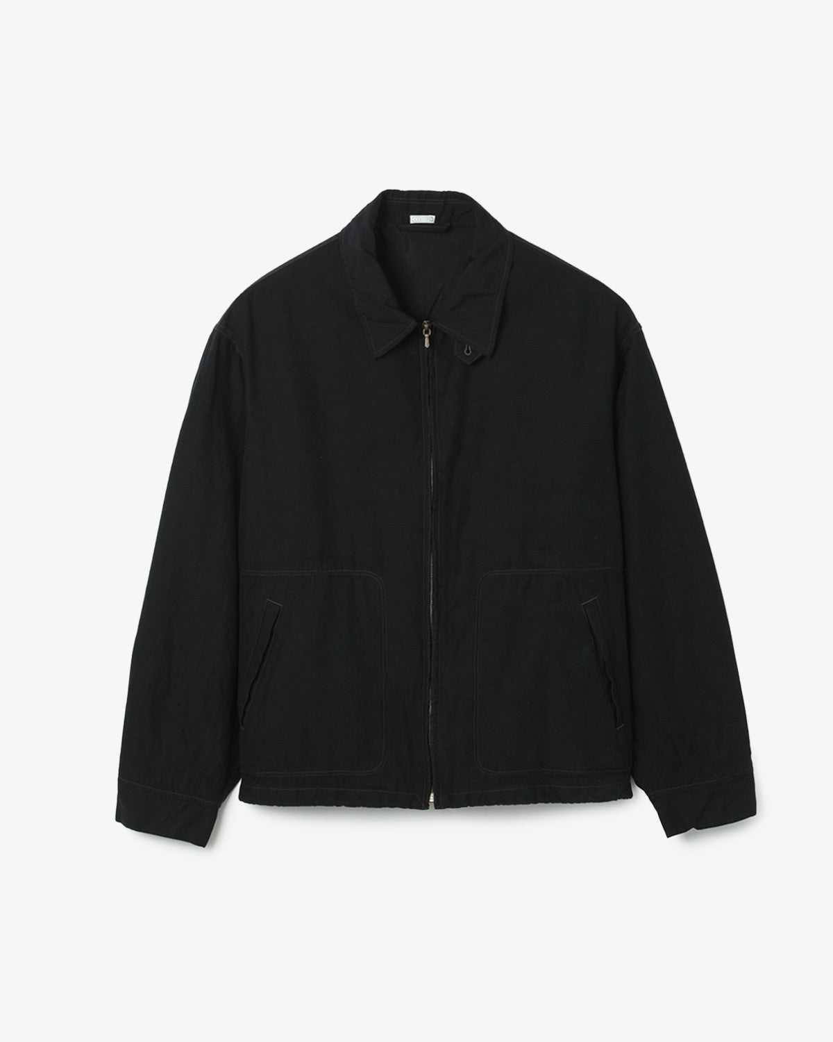 COTTON SILK BACK GABARDINE COACH JACKET