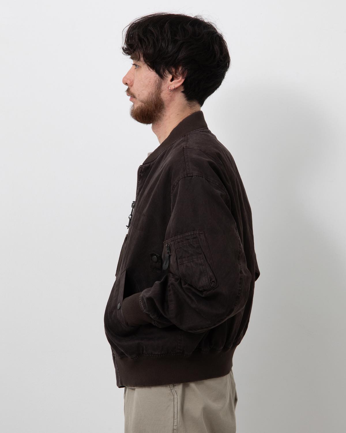 VINTAGE SILK LIGHT B-15C FLIGHT JACKET