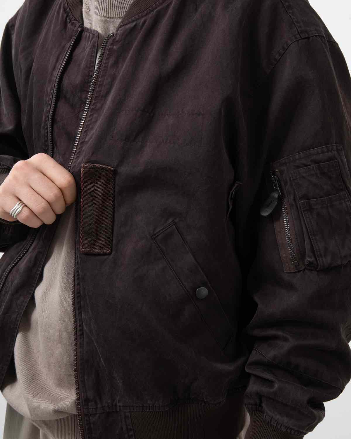 VINTAGE SILK LIGHT B-15C FLIGHT JACKET