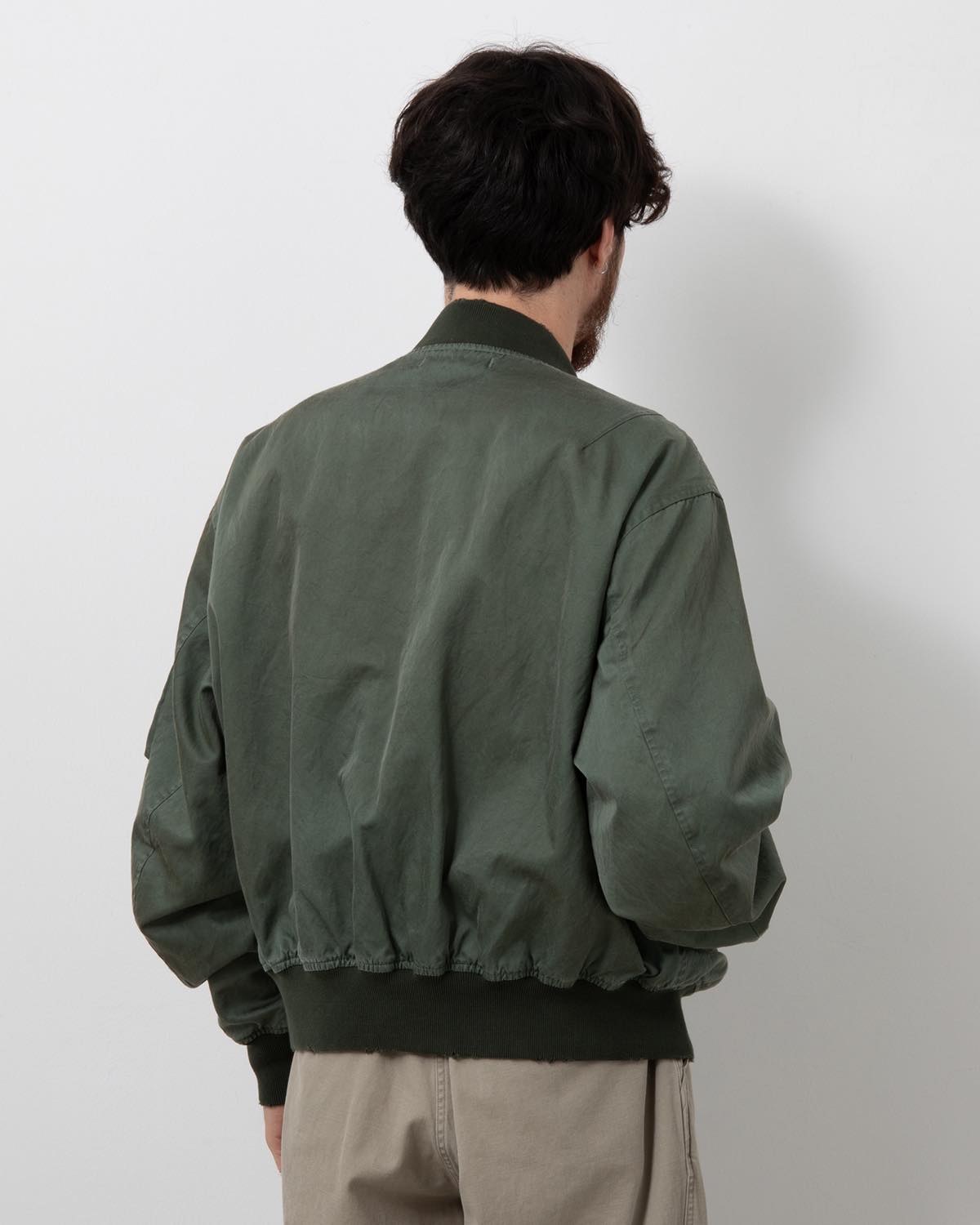 VINTAGE SILK LIGHT B-15C FLIGHT JACKET