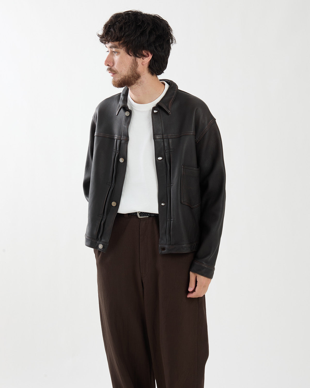 VINTAGE LEATHER 1ST TYPE JACKET