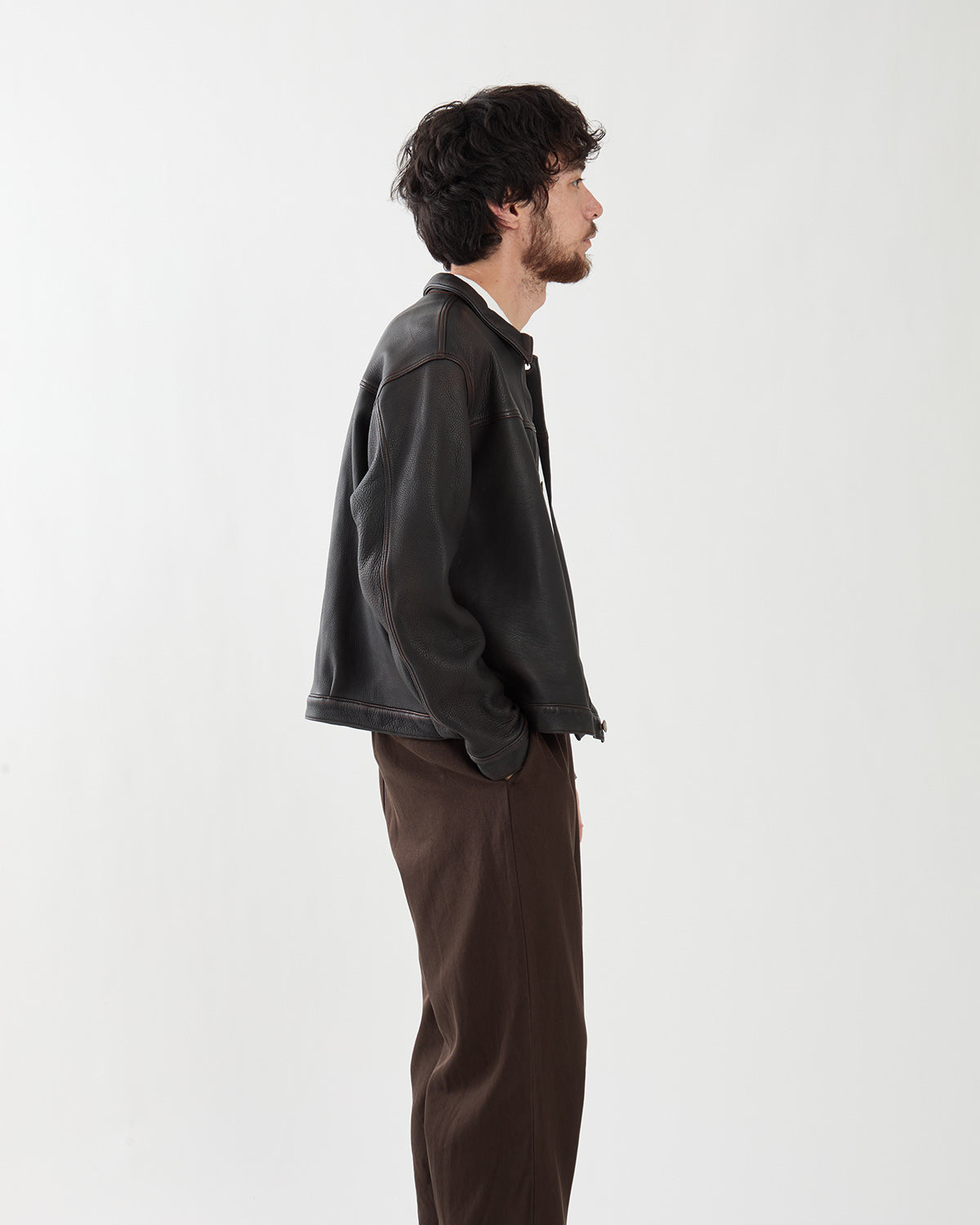 VINTAGE LEATHER 1ST TYPE JACKET