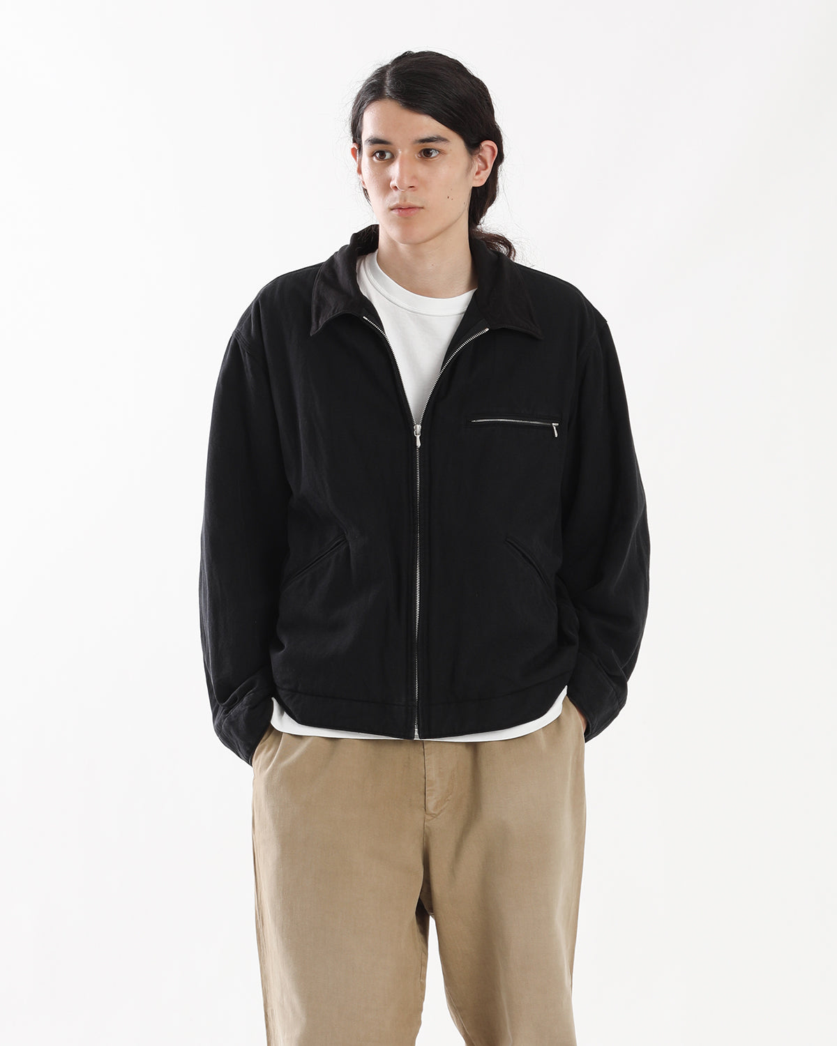 VINTAGE SILK COTTON DETROIT JACKET