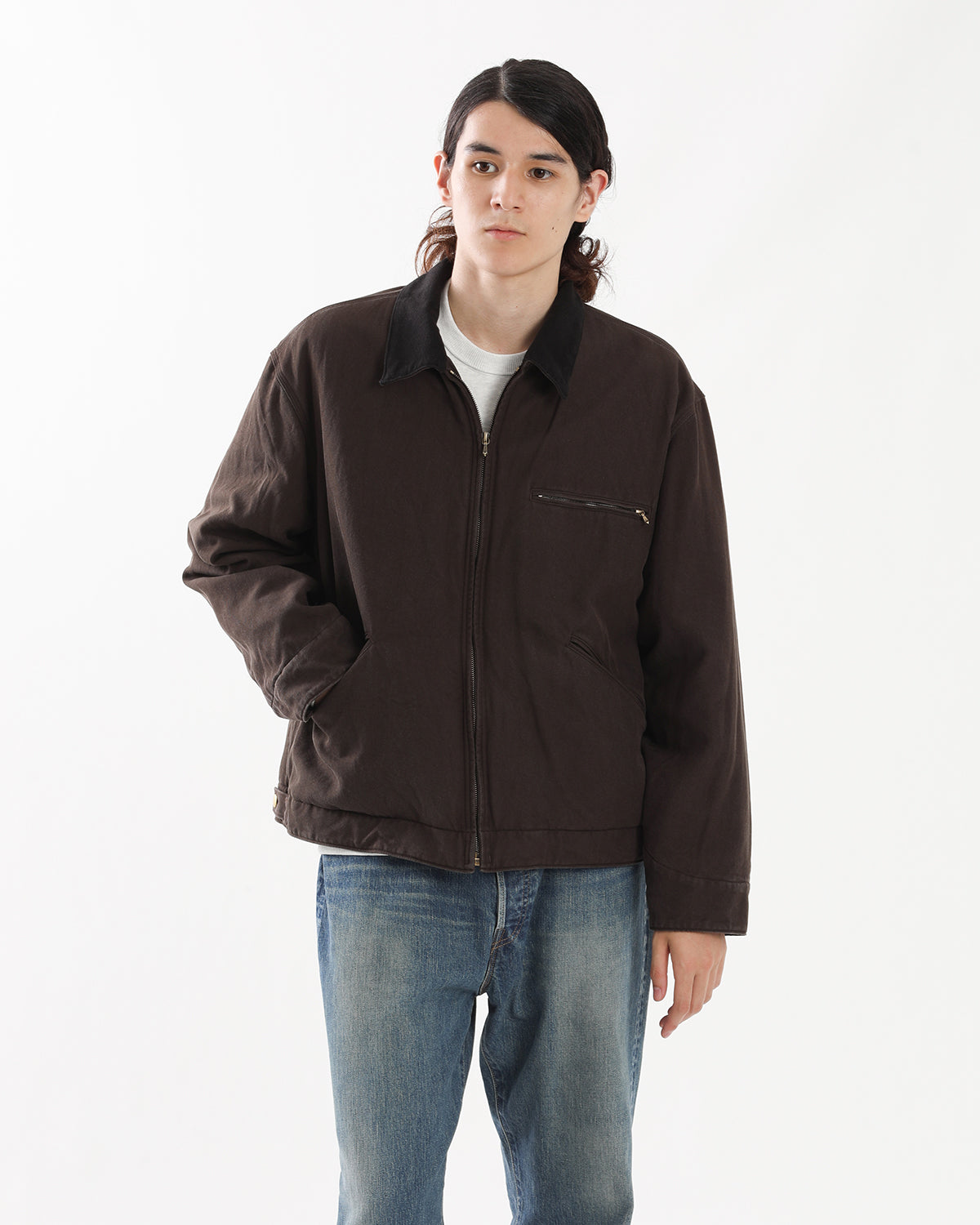 VINTAGE SILK COTTON DETROIT JACKET