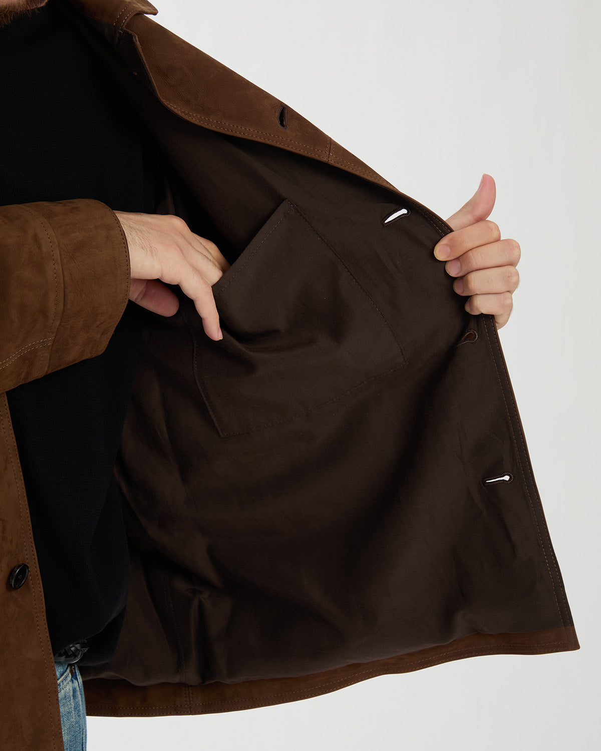 LEATHER CHORE JACKET