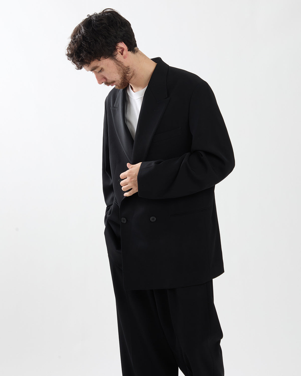 WOOL DOUBLE BREASTED JACKET