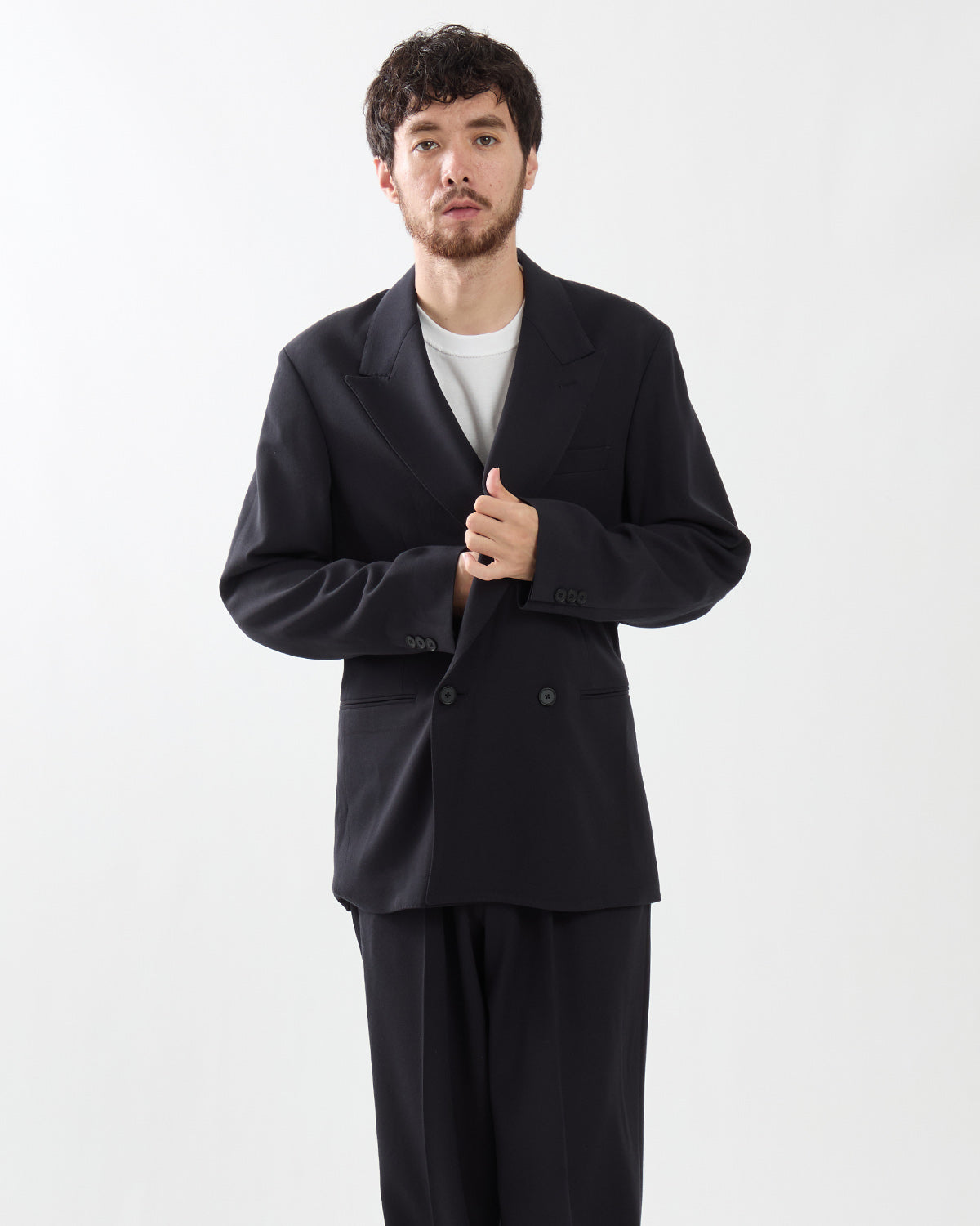 WOOL DOUBLE BREASTED JACKET