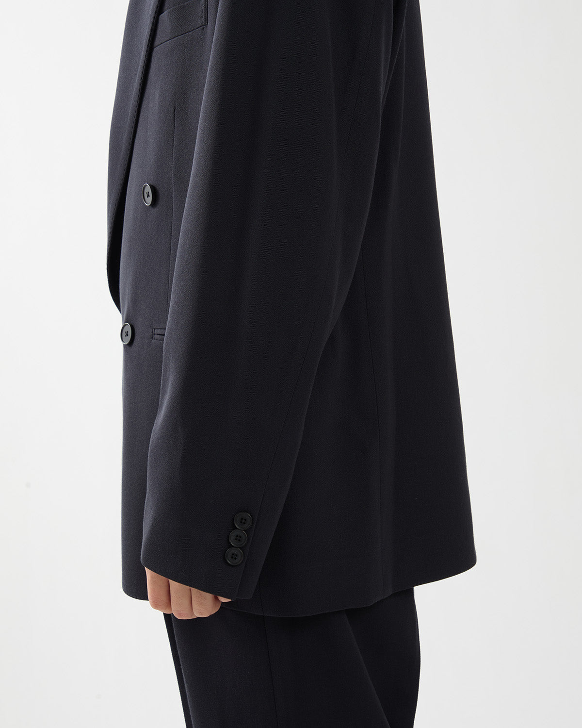 WOOL DOUBLE BREASTED JACKET