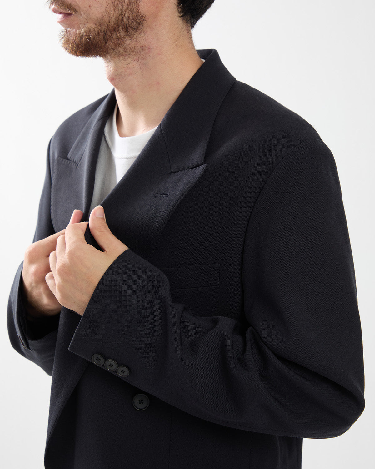 WOOL DOUBLE BREASTED JACKET