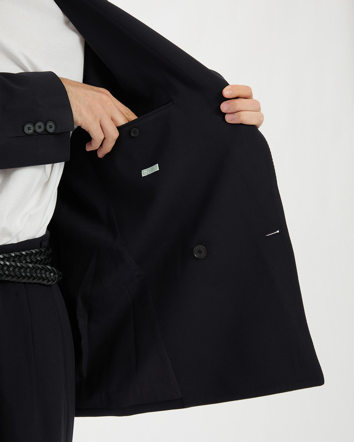 WOOL DOUBLE BREASTED JACKET