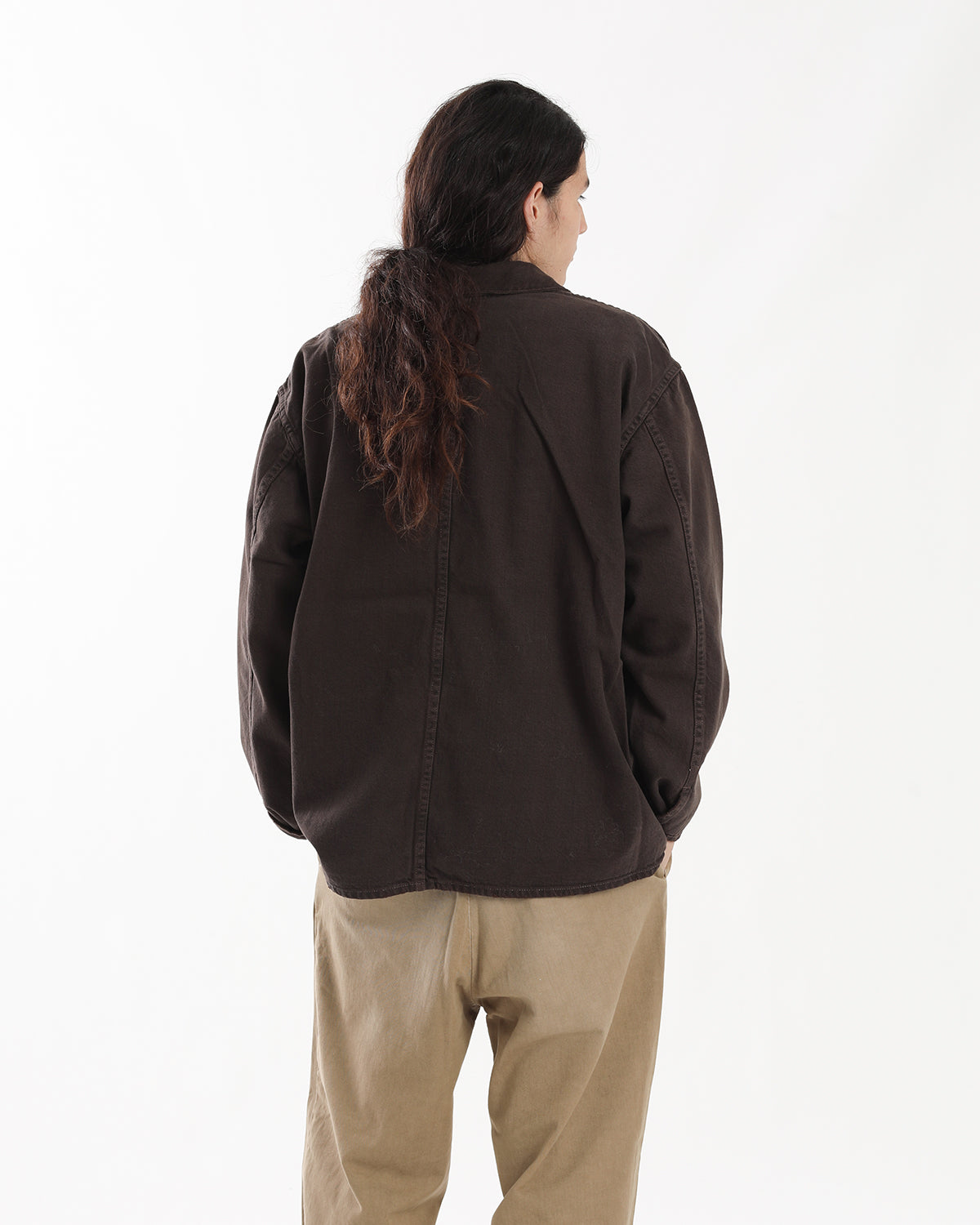 VINTAGE M-35 DENIM PULLOVER JACKET