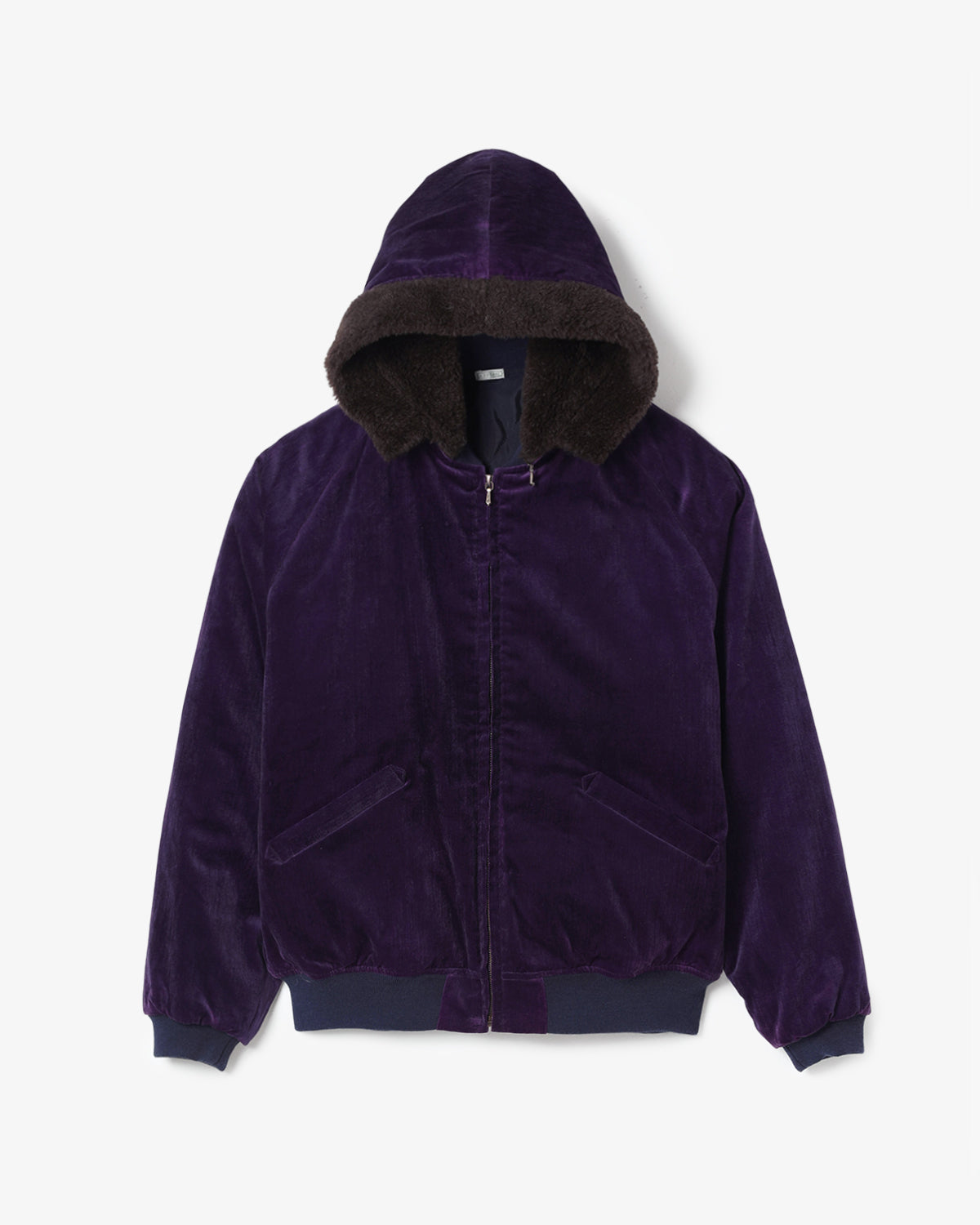VINTAGE SOUVENIR VELOUR HOODED JACKET