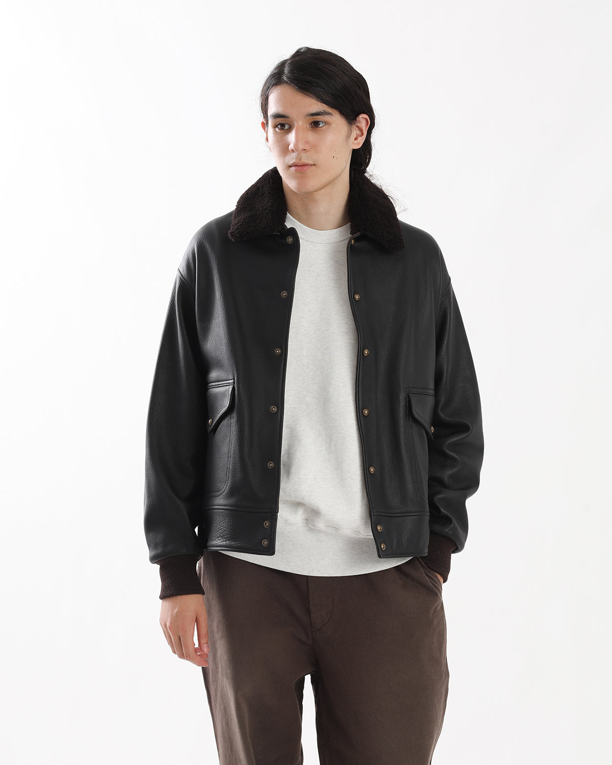 LEATHER A-1 FLIGHT JACKET