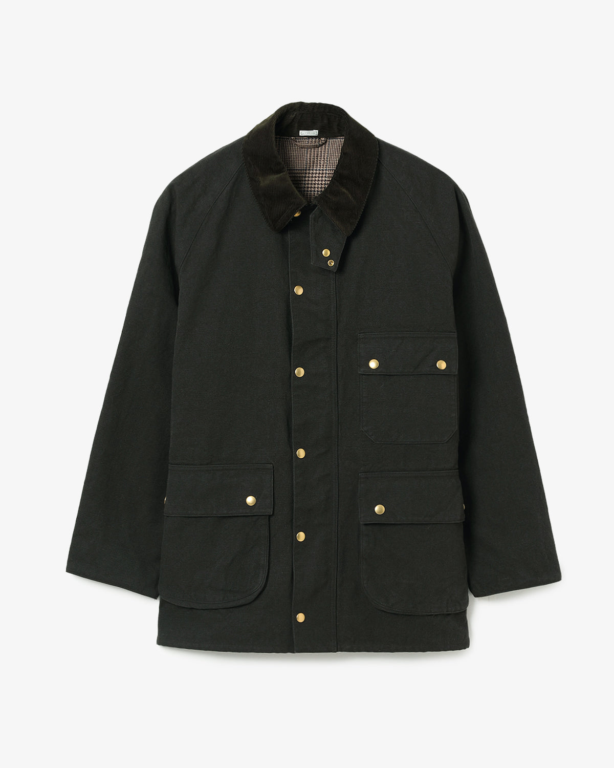 VINTAGE SILK HEMP RIDING OILED JACKET