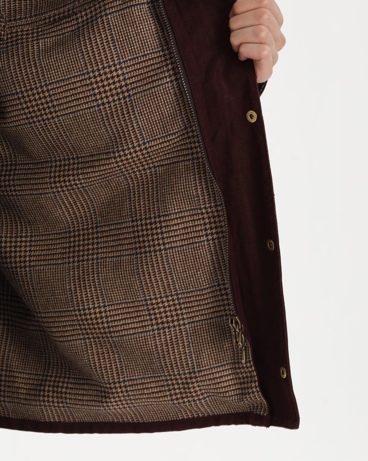 VINTAGE SILK HEMP RIDING OILED JACKET