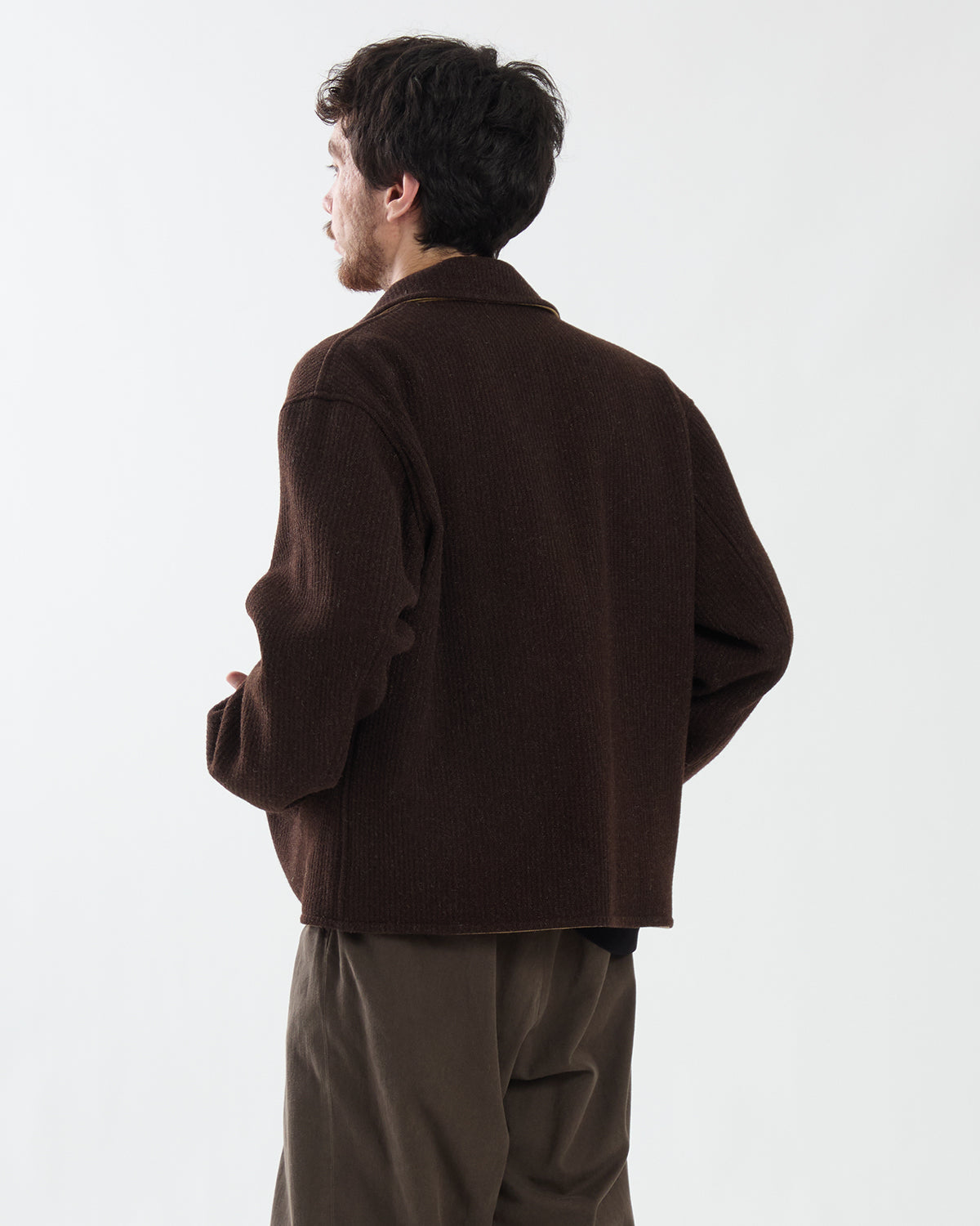 VINTAGE WOOL CASHMERE CORDUROY SPORTS JACKET