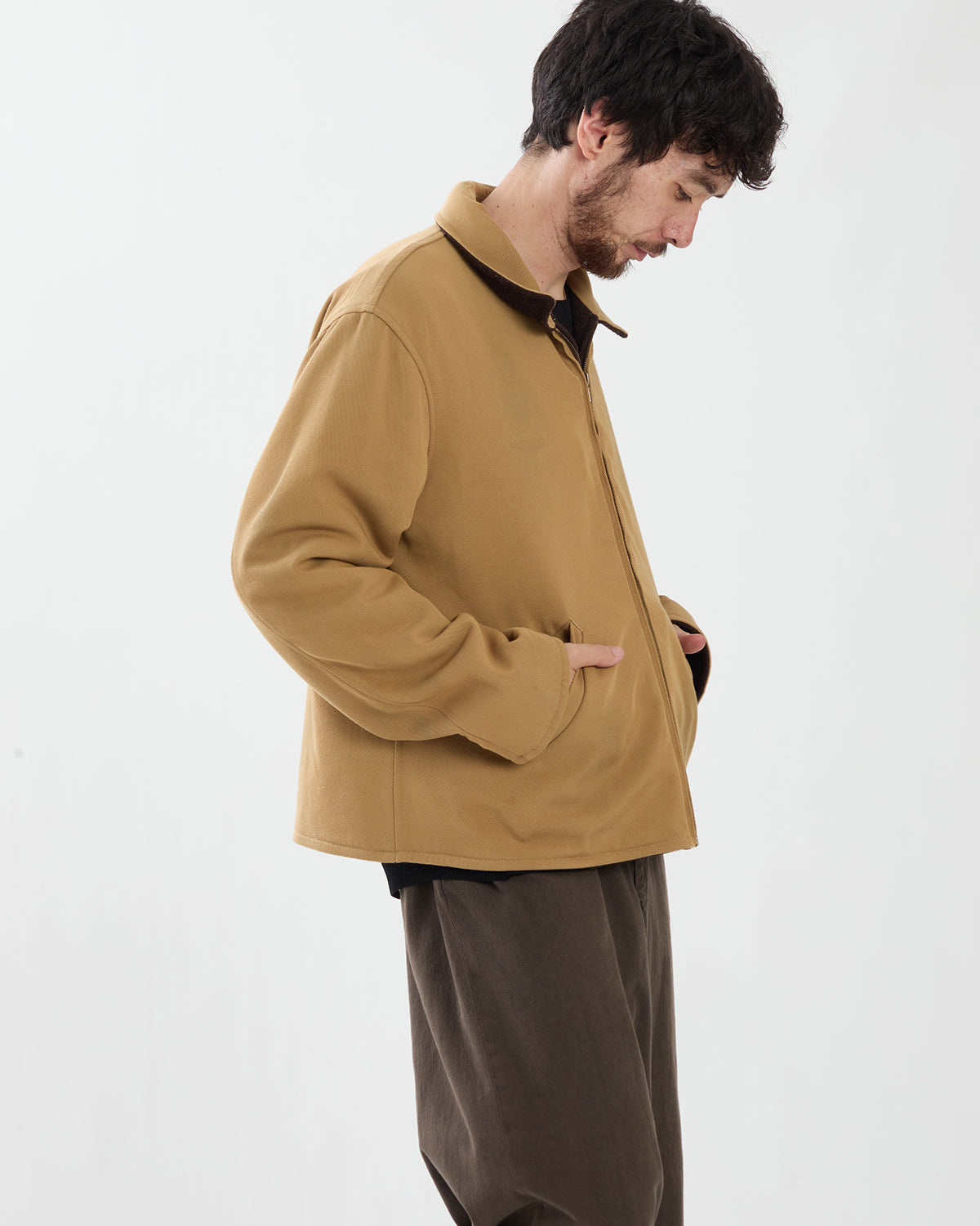 VINTAGE WOOL CASHMERE CORDUROY SPORTS JACKET