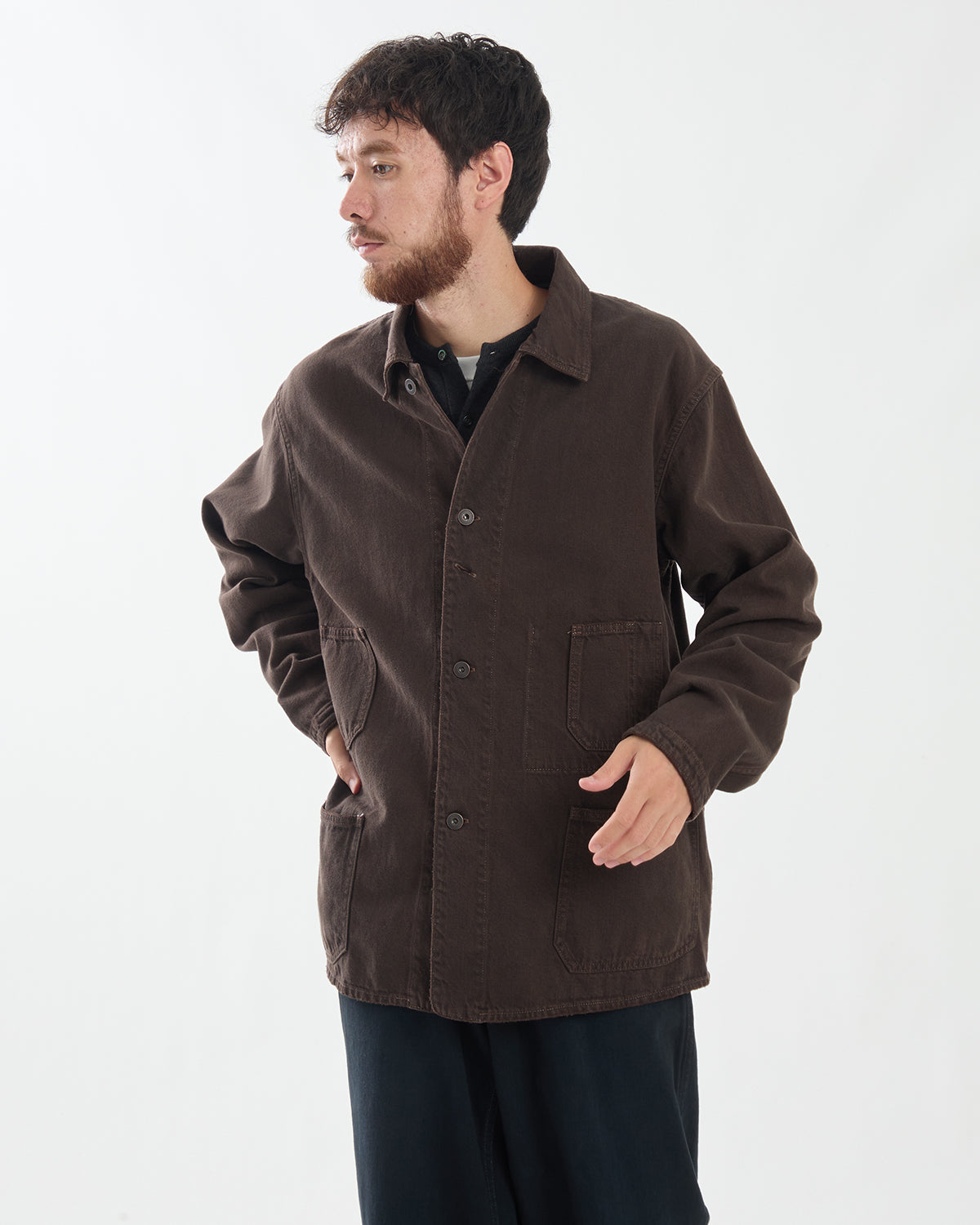 VINTAGE DENIM CHORE JACKET