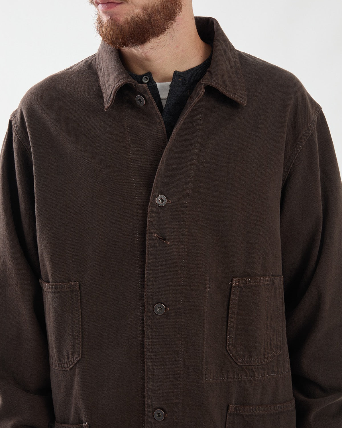 VINTAGE DENIM CHORE JACKET