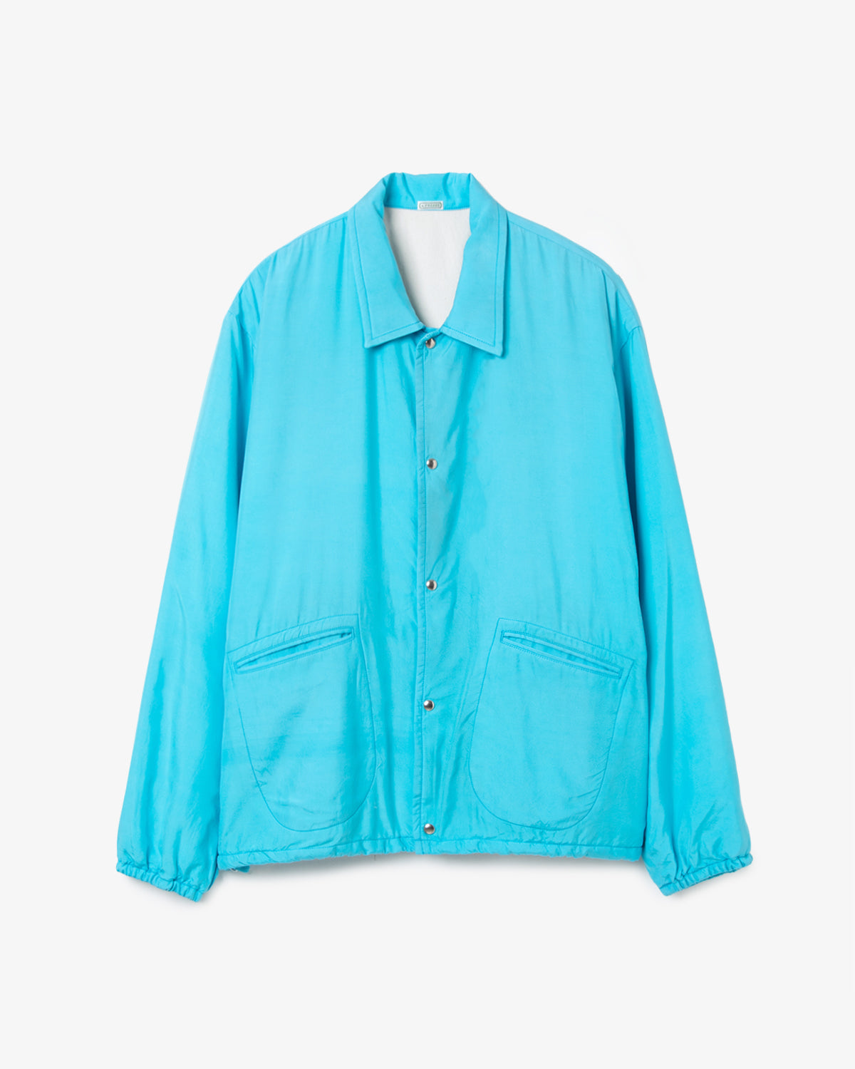 VINTAGE WASHED SILK TAFFETA COACH JACKET
