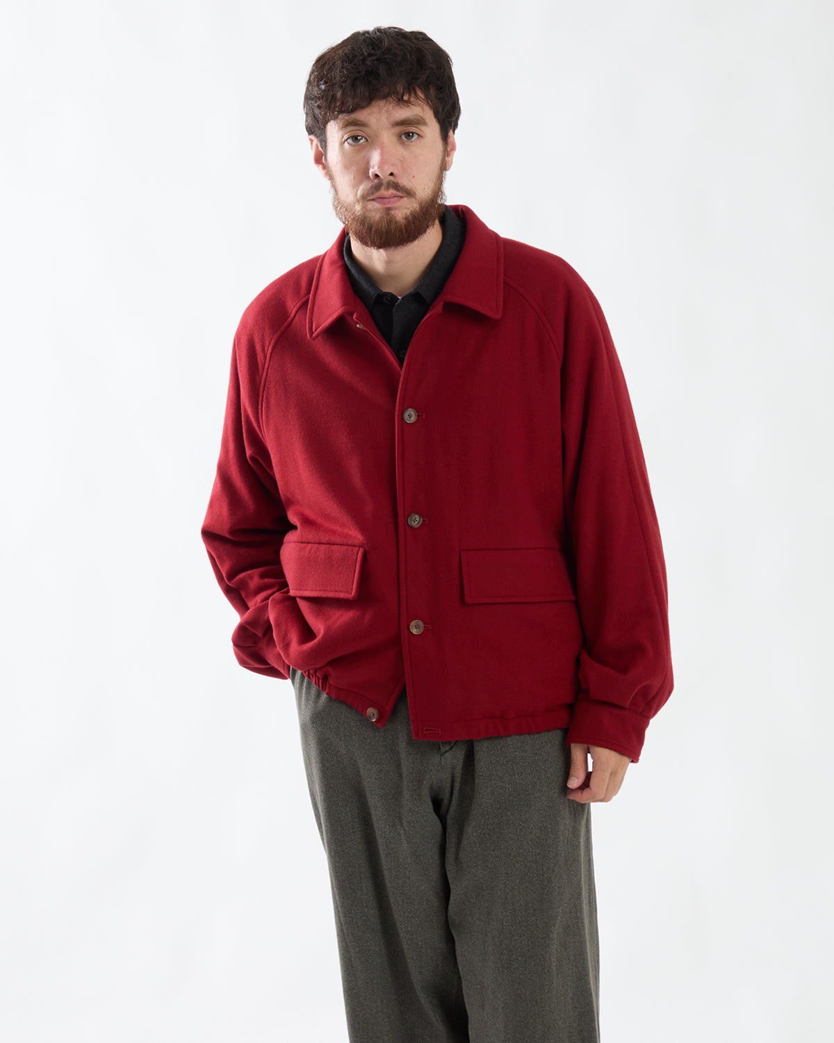 LIGHT WEIGHT CASHMERE BLOUSON