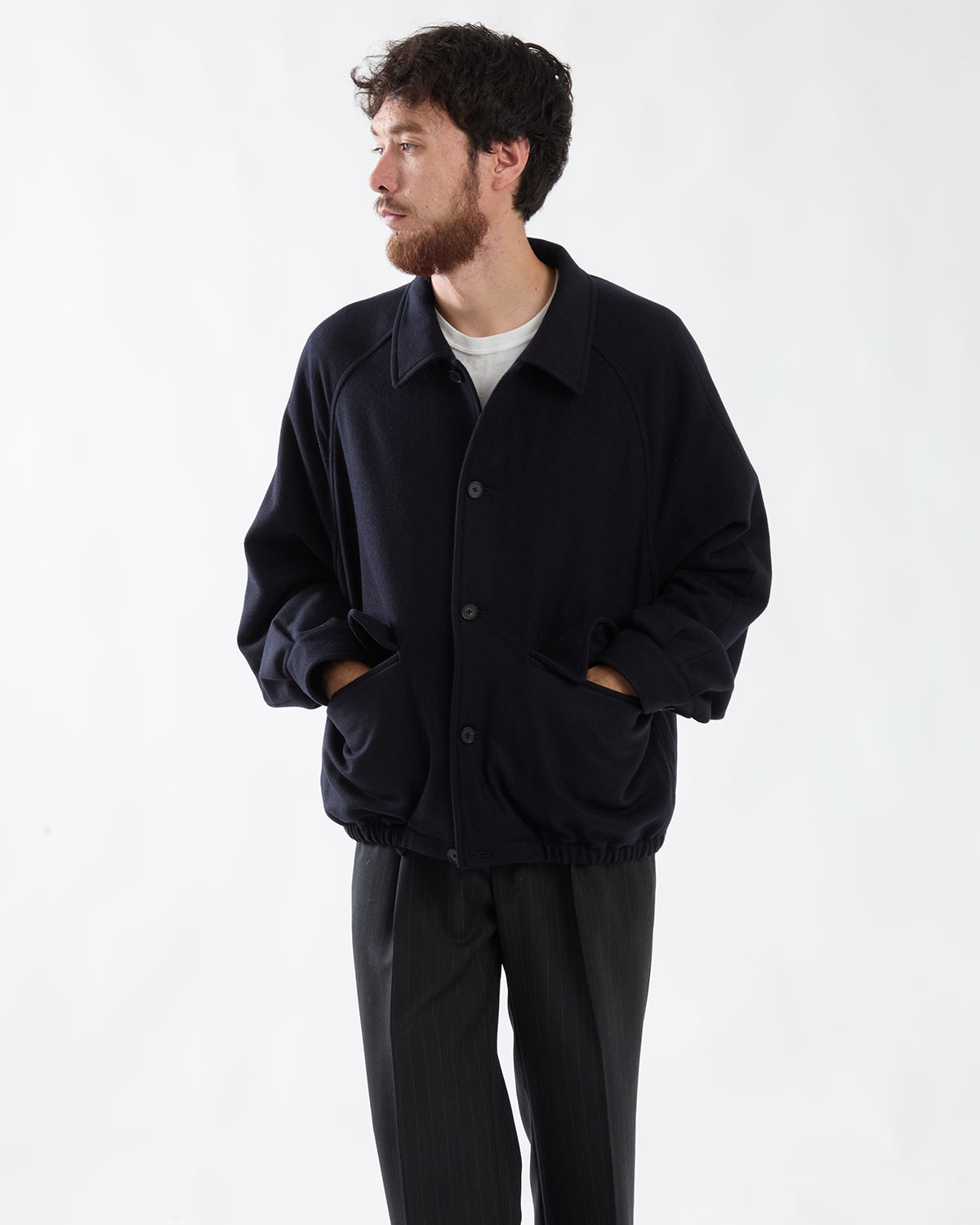 LIGHT WEIGHT CASHMERE BLOUSON
