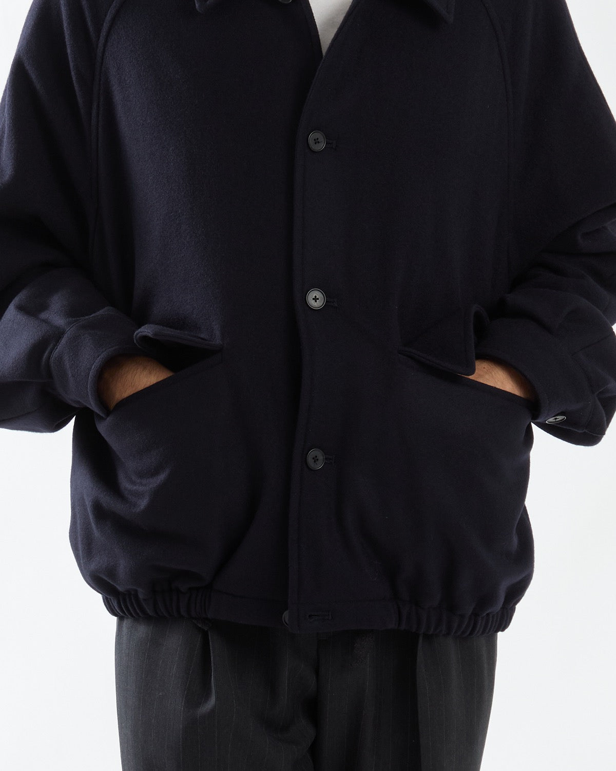 LIGHT WEIGHT CASHMERE BLOUSON
