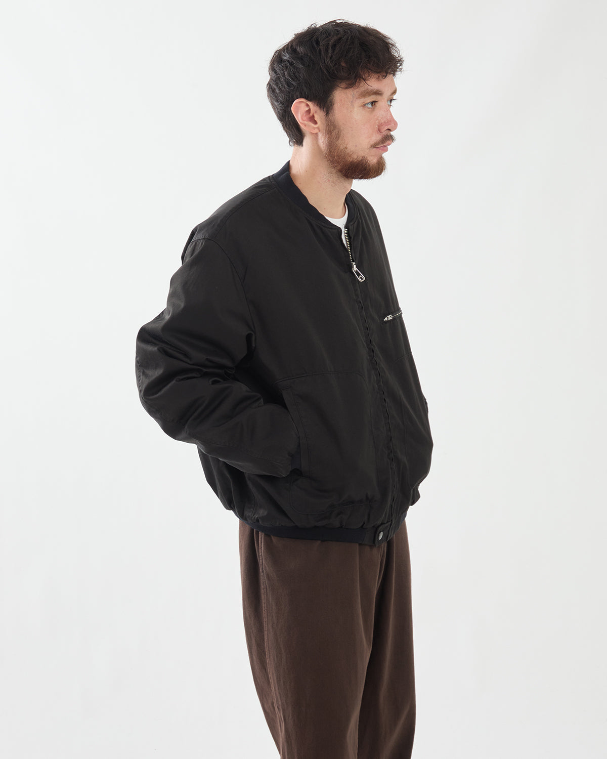VINTAGE SILK AIR FORCE JACKET