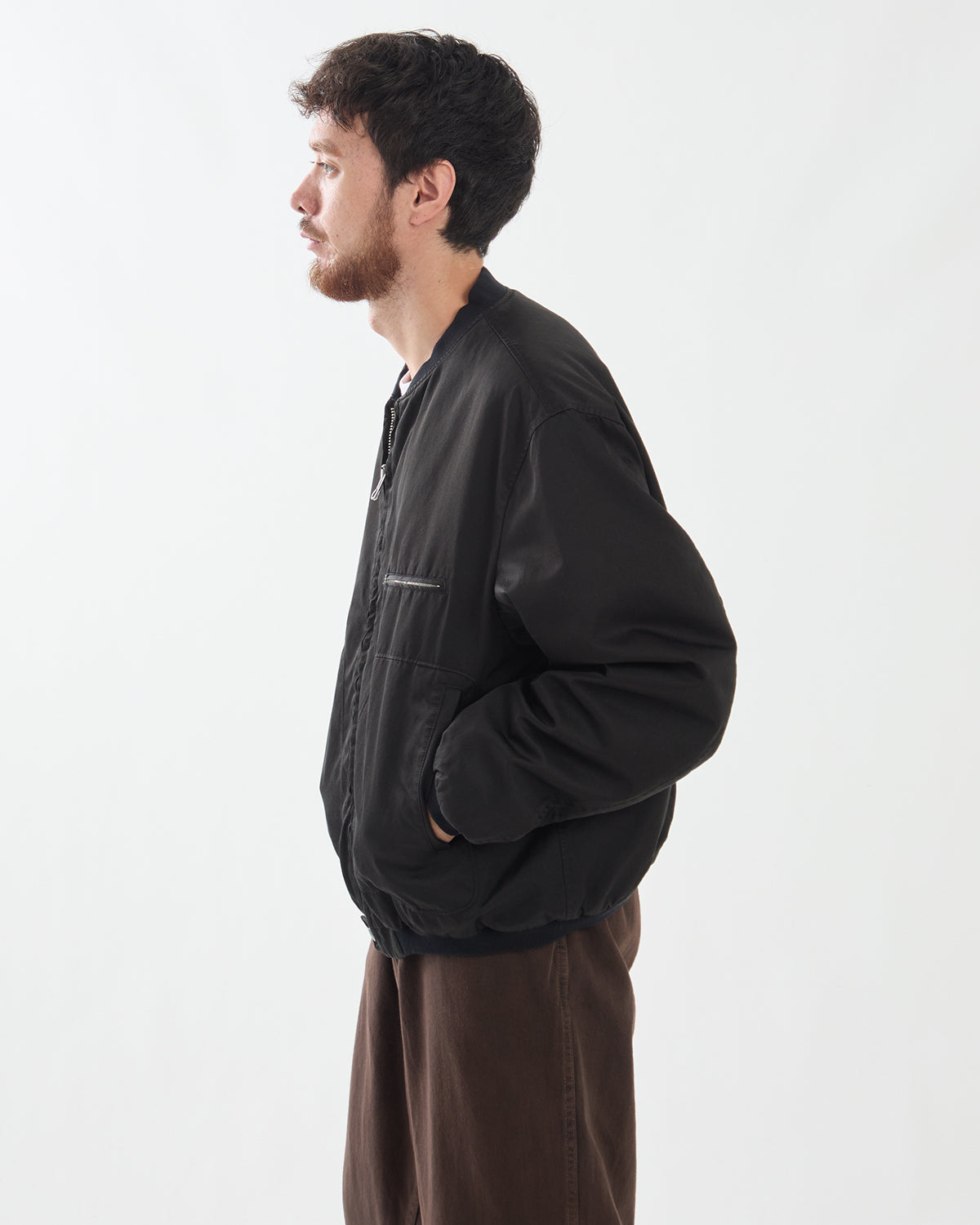 VINTAGE SILK AIR FORCE JACKET